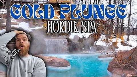 We Built a Cold Plunge Pool INTO a Mountain at Nordik Spa ❄️