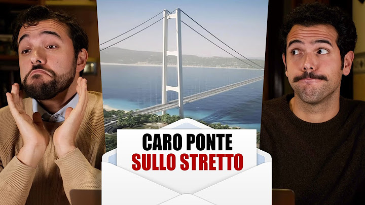 CARO PONTE SULLO STRETTO... stavolta è tutto vero?