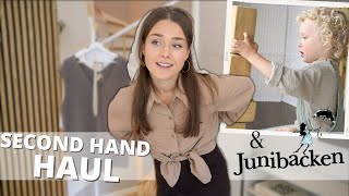 SECOND HAND HAUL & TAR UPP EN GREJ 🤭 | VLOGG [English Subtitles]