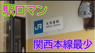 『駅ロマン』JR大河原駅【関西本線】【関西線】