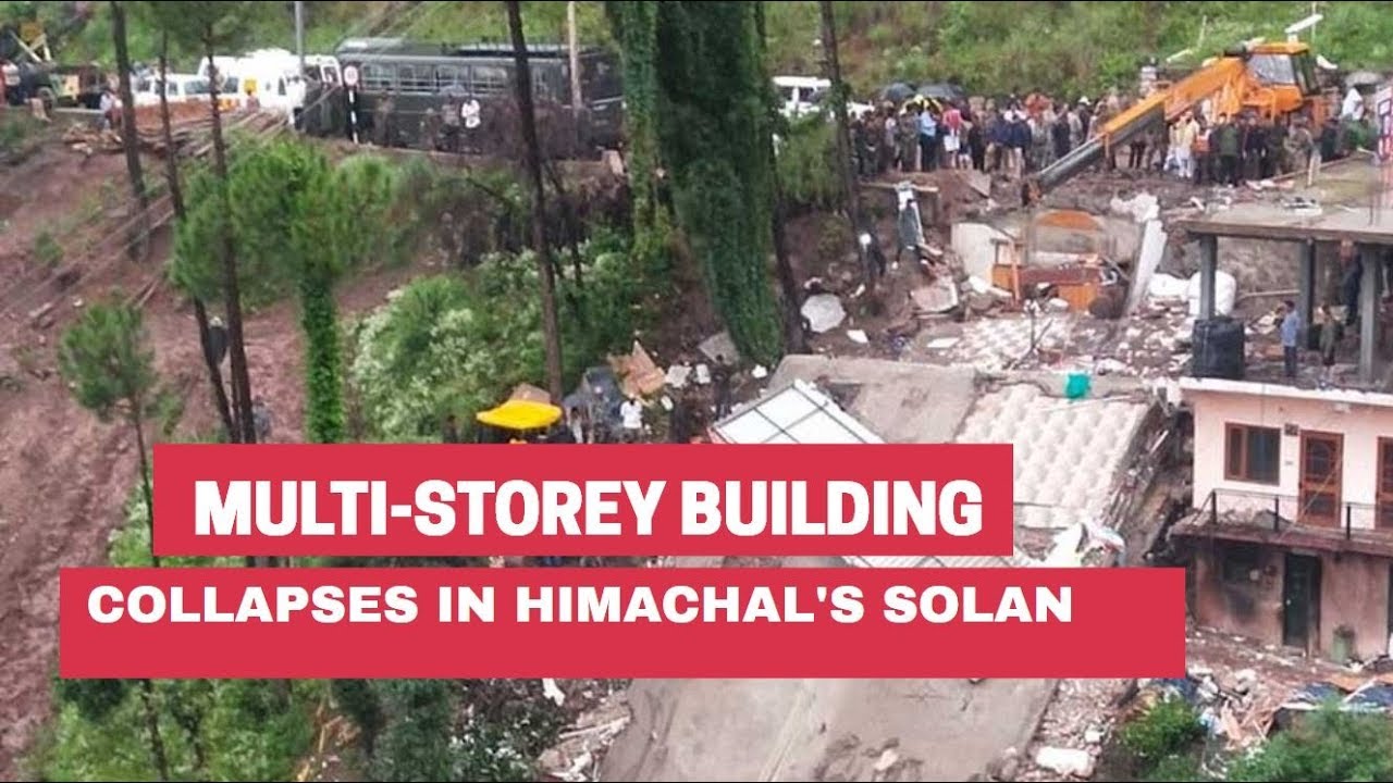 headlines hair Multi-storey building collapses in Himachal's Solan; 7 dead