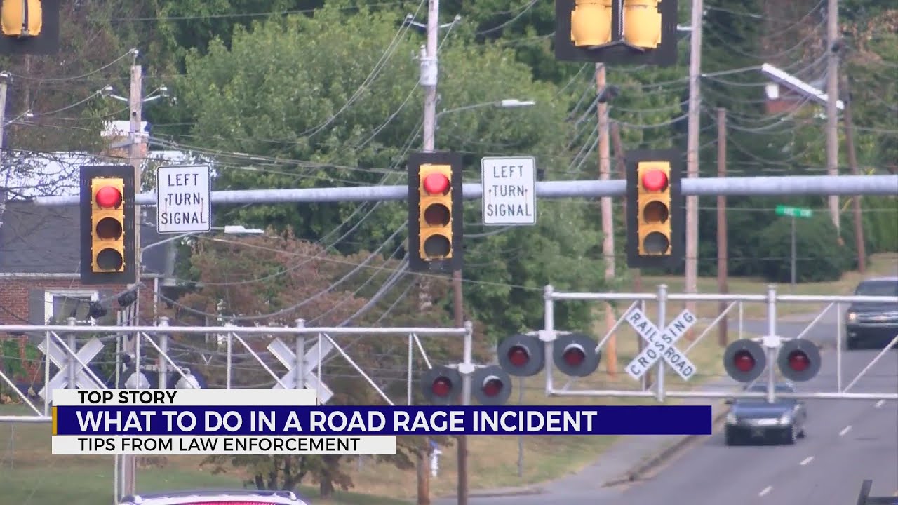 Tips from law enforcement on what to do in road rage incidents - YouTube