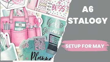 A6 Stalogy || May 2023 SETUP || 2023 planner setup