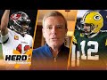 Brady-Rodgers NFL matchup could be greatest of all time; Brees' last game — Tom Rinaldi | THE HERD