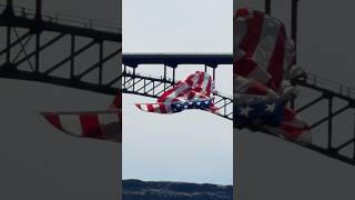 250th Birthday of America. US Flag at Perrine Memorial Bridge in Idaho. ❤️