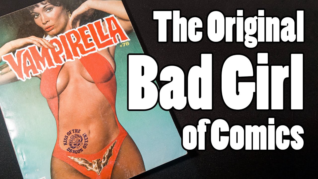 Sexy Comic Books: Vampirella Is The First Bad Girl!