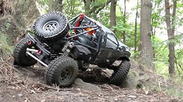 " FORD F 350 TTC & AXIAL SCX 10 Honcho Part 2 " SCALE CRAWLER COOPERATION RUHR