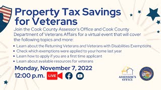 Property Tax Savings for Veterans