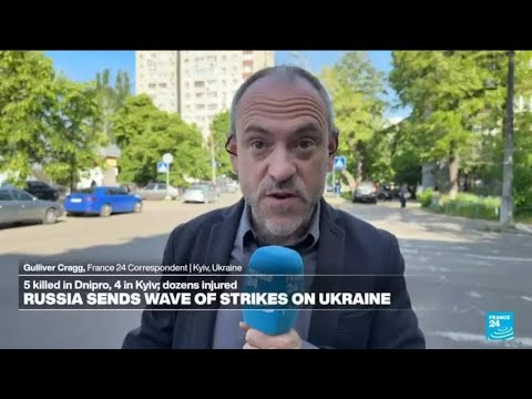 Several killed, dozens injured as Russia launches wave of strikes across Ukraine • FRANCE 24