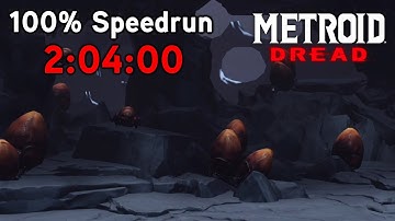 Metroid Dread - 100% Speedrun in 2:04:00