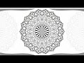 coreldraw 2020 - mandala design tutorial