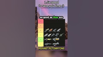 BEST WEAPONS against Automatons! #Helldivers2 #helldivers