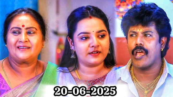 Baakiyalakshmi serial today episode promo || 20 June 2025 - Vijay tv || baakiyalakshmi today episode