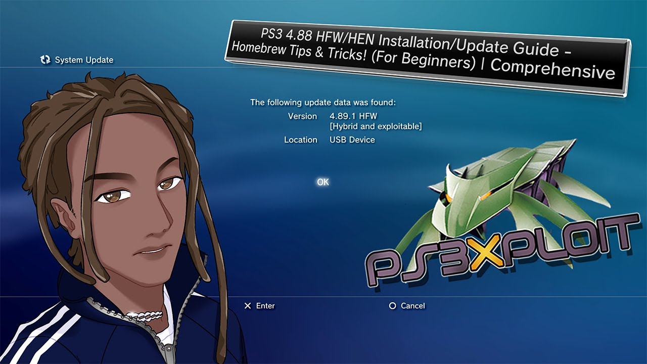 How To Install the Latest PS3Hen/HFW 4.89.1 {On Any PS3} 