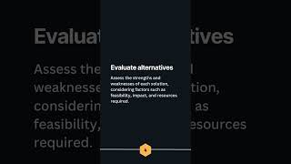 Structured Problem Solving Framework