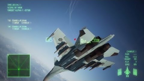 ACE COMBAT 7 1v1 -Su-30SM vs Rafale M-