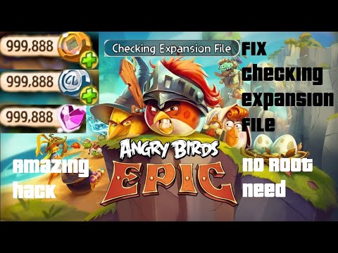 Angry Birds Epic Mod Ultimate Snoutlings,Lucky Coins / Fix Checking Expansion File