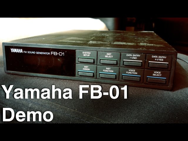 [DEMO] Yamaha FB-01 FM Sound Module