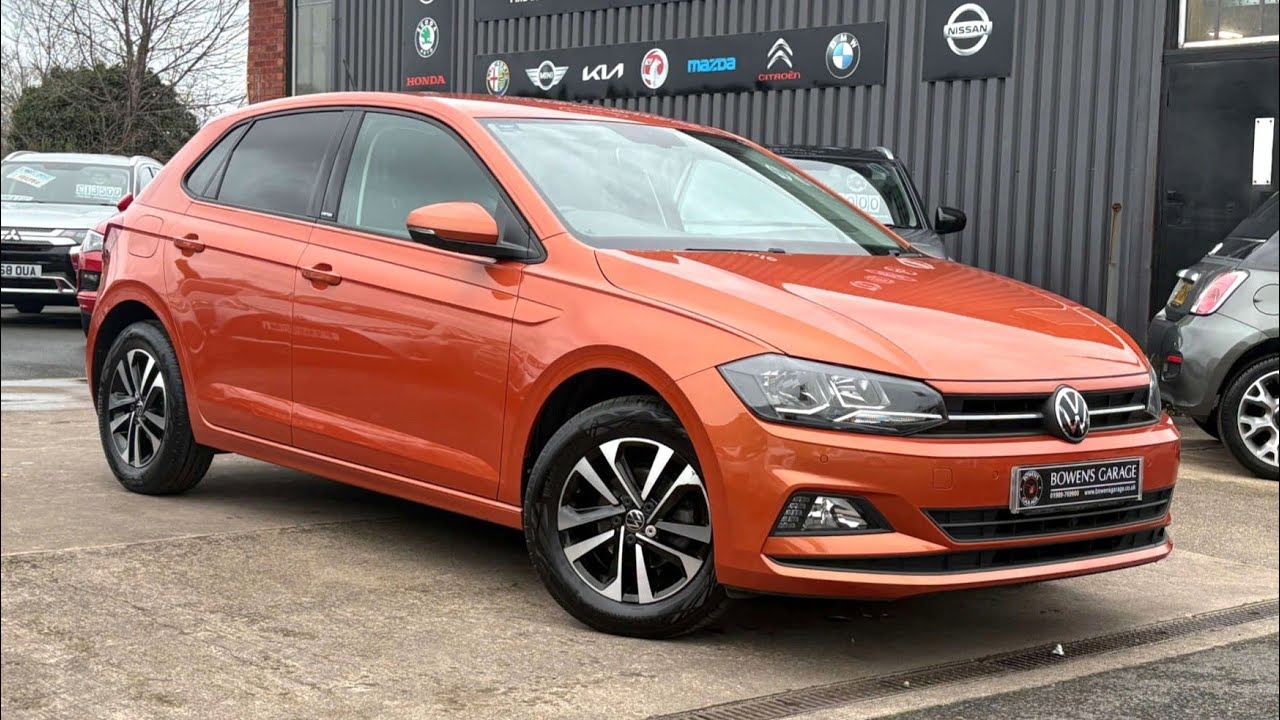 Volkswagen Polo United 1.0 Evo 5Dr 2020 года выпуска (70), цвет Energetic Orange. Пробег 34 000 м...