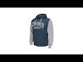 NFL Dallas Cowboys Full Zip Fleece Hoodie