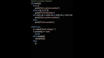 How a junior dev code a prime number checker tool | #Shorts #Python #Octrin