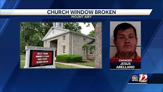 Mount Airy man named Jesus confesses to vandalizing local church, police say