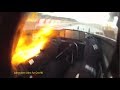 Top Fuel Dragster Helmet Cam - Phil Read 1/4 mile NITRO pass