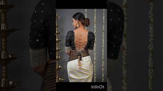 trending blouse design/ blouse back design / blouse design