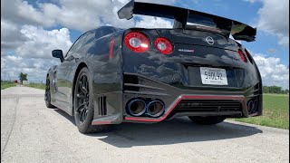 2020 Nissan GT-R NISMO Exhaust: Startup, Rev & Driving