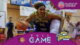 GDESSA-Barreiro v Castors Braine | Full Basketball Game | EuroCup Women 2023