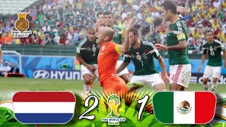 Holanda 2-1 México | Octavos de Final Mundial Brasil 2014 | Resumen y Goles HD TV Azteca 1080p60