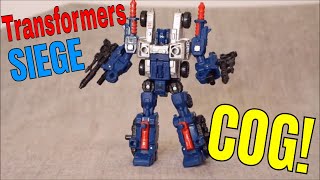 Transformers WFC Siege Cog - GotBot True Review NUMBER 489