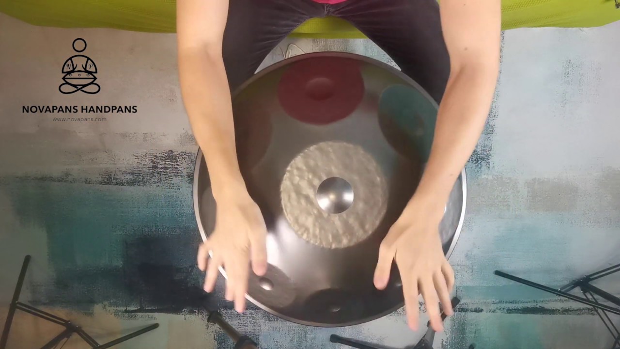 9 Note F Hijaz Minor in Gray | Generation 1 | NovaPans Handpans