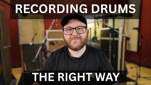 Drum Recording 101: How to Record Drums (The Right Way)