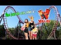 Vlog une journe avec nous  walibi  attractions  sensation 