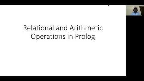 Relational and Arithmetic Operations in Prolog