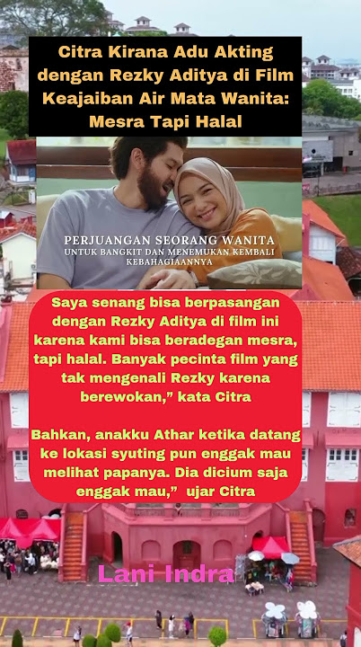 Citra Kirana Adu Akting dengan Rezky Aditya di Film: Mesra Tapi Halal #rezkyaditya #citrakirana