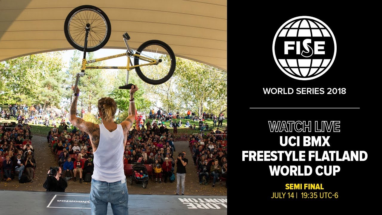 FWS EDMONTON 2018: UCI BMX Freestyle Flatland World Cup Semi Final
