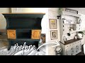 HUTCH MAKEOVER | Thrifted Furniture DIY | Chabby Chic Farmhouse Hutch