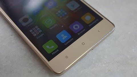 Redmi 3s - LED notification light