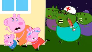 Zombie Apocalypse, Zombie Appears To Visit Peppa Pig🧟 ♀️ |  Peppa Pig Funny Animation