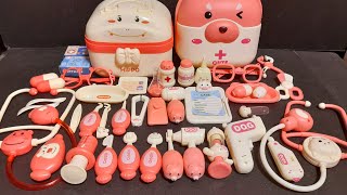 10mins most satisfying with unboxing cute hippo doctor's set | asmr