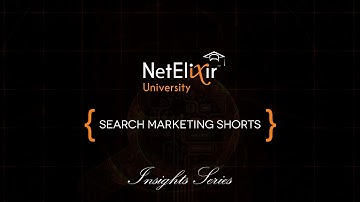 NetElixir Search Marketing SEO Shorts: On-page Optimization