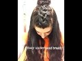 Underhand Braids Hairstyles