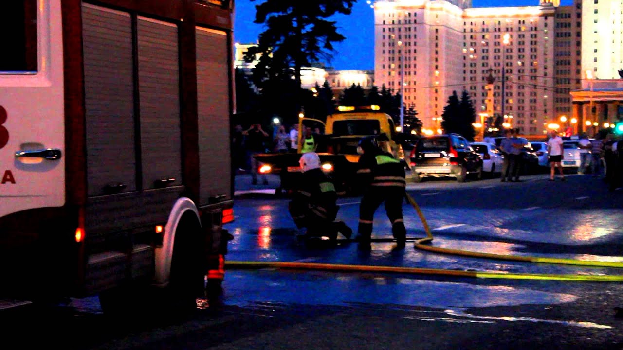 Пожар на Воробьевых Горах (14.7.12)