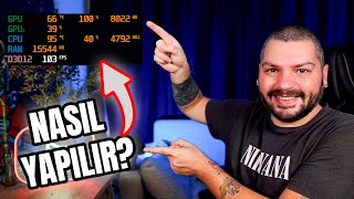 Oyun Oynarken Tüm Verileri Görün! | MSI AFTERBURNER | Nasıl Yapılır?