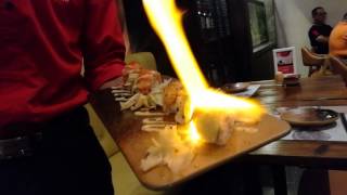 Salmon on Fire Maki at Hana Sake Dining Sunway Pyramid