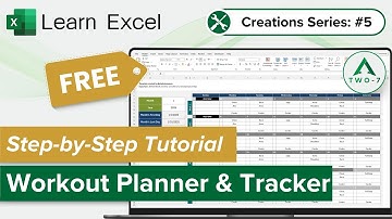 Workout Planner and Tracker - Free Template and Step by Step Tutorial - Create Your Own Spreadsheet