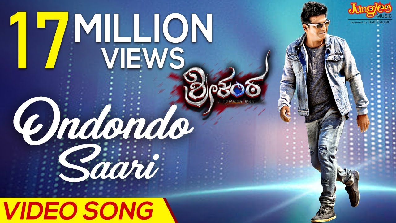 1280px x 720px - Ondondo Saari Full HD Video Song | Srikanta | Dr Shivrajkumar | Chandini  Sreedharan | Ajneesh - YouTube