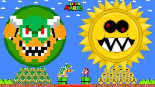 Super Mario: Marble Bowser and Mario's Mega Grrrol Gold Battle for Glory!